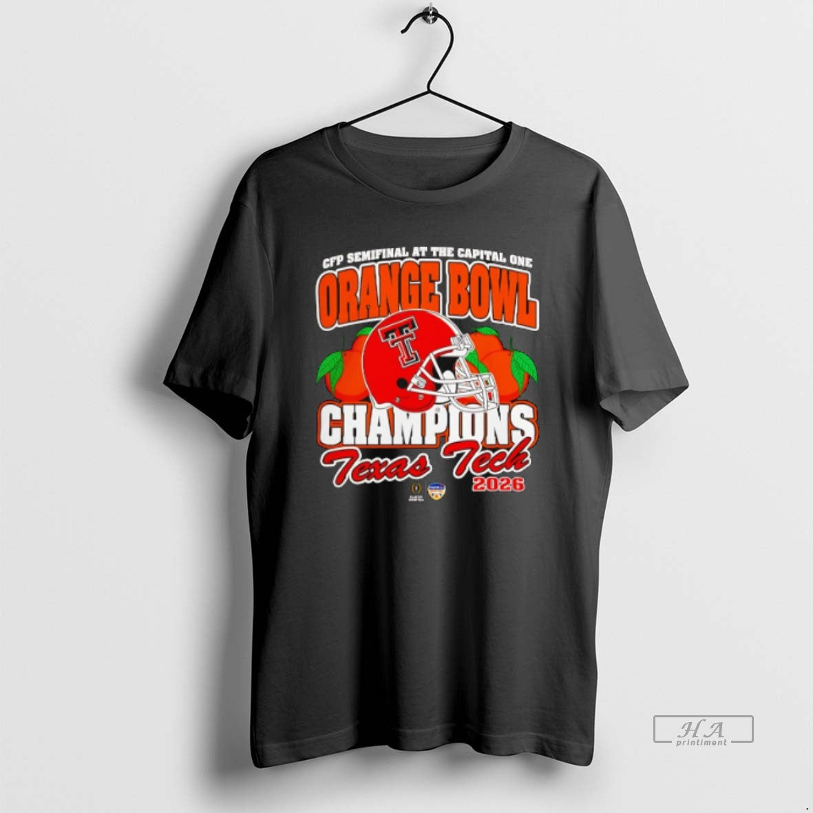 Official Texas Tech Red Raiders Football 2026 Orange Bowl Champions