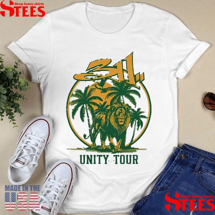 Unity Tour 2025 Green Lion T-shirt