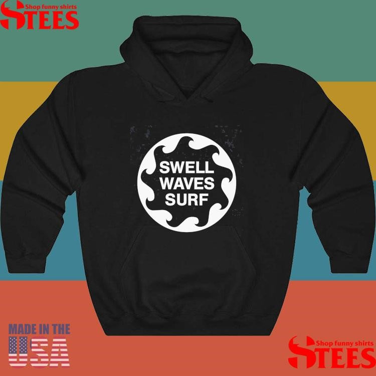 Vortex Ss Swell Waves Surf Shirts