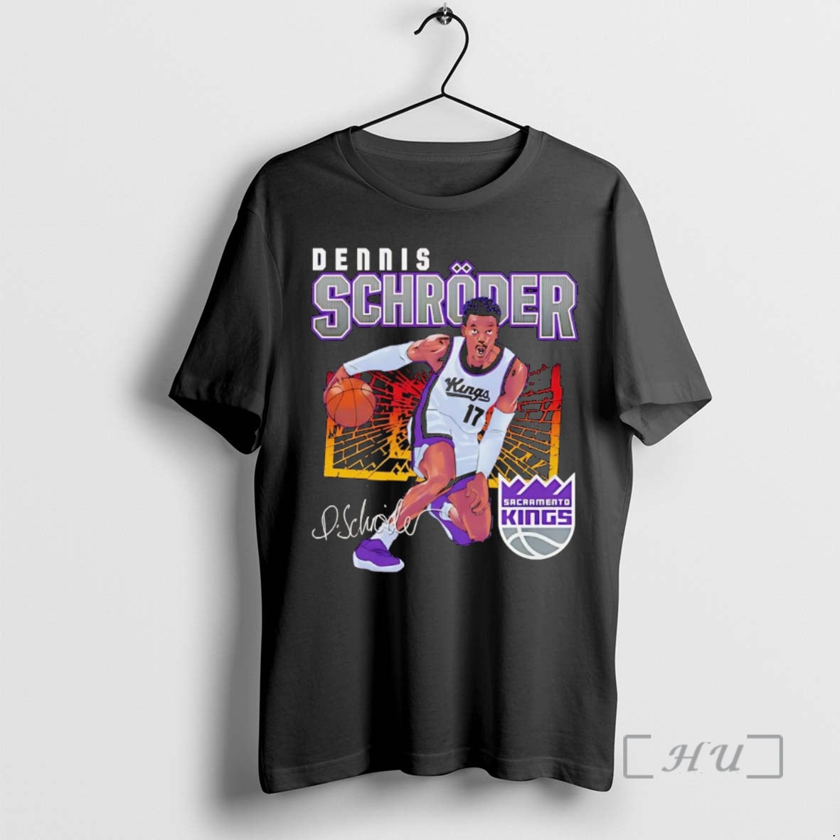 Officials Dennis Schroder Backboard Shattering Sacramento Kings T-Shirts, Hoodie, Sweatshirt | PrintLoopCo.com
