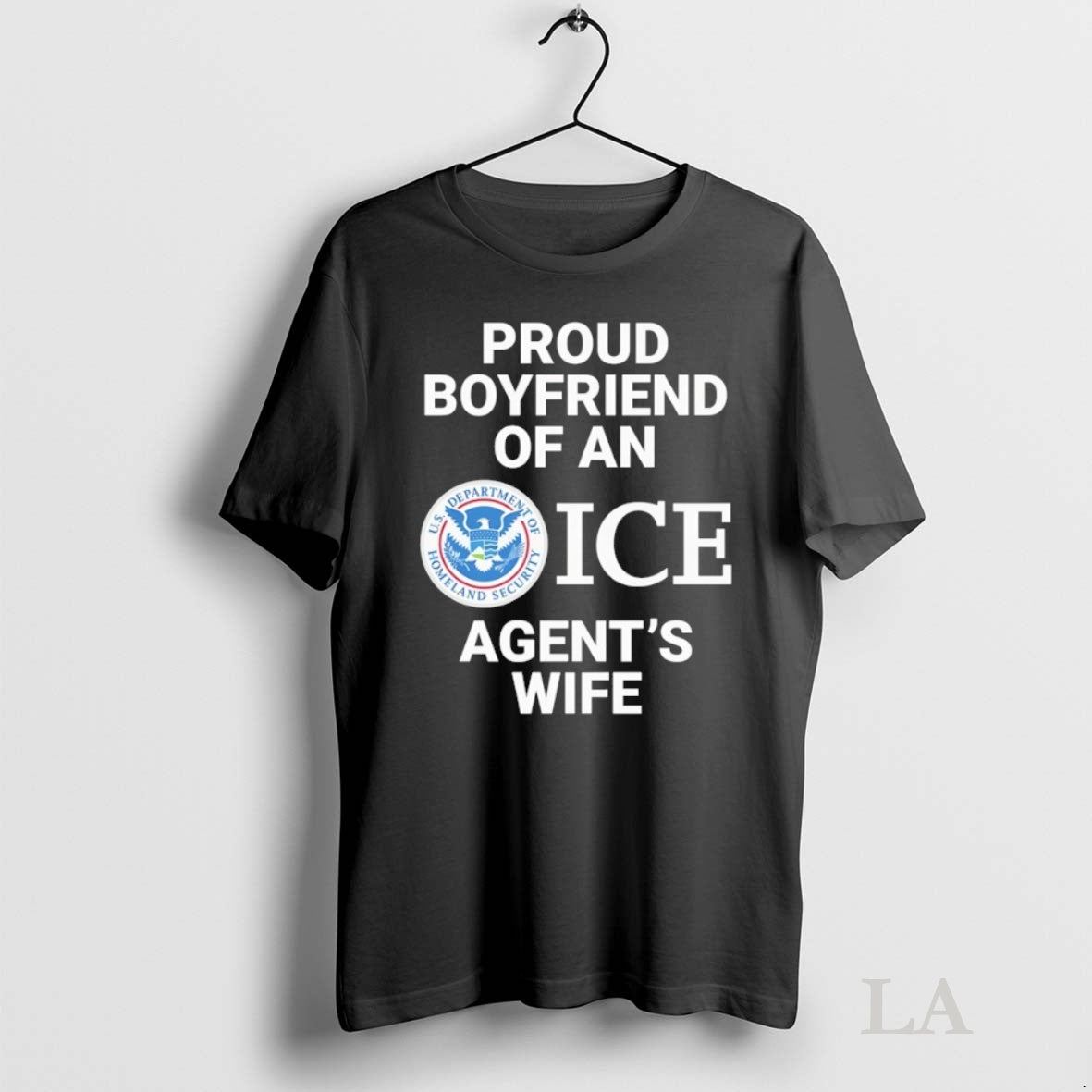 Original Proud Boyfriend Of An Ice Agents Wife Us Department Of Homeland Security Tee Sweater - clothing by PrintLoopCo.com