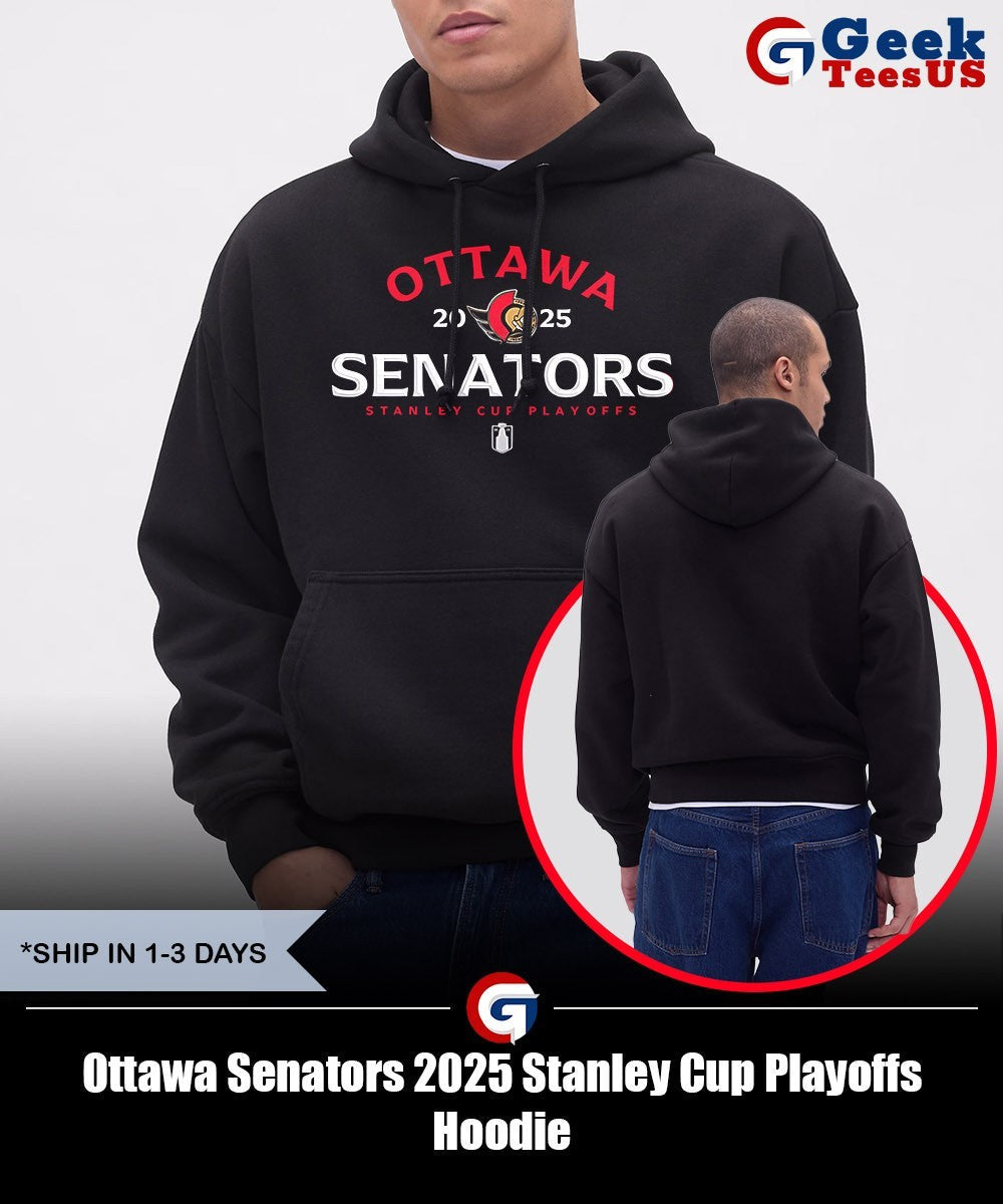 Ottawa Senators 2025 Stanley Cup Playoffs shirt