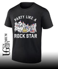 Party Like A Rock Star Rushmore USA 250 Mount Rushmore shirt