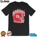 Patrick Mahomes 15 Kansas City Chiefs Retro Helmet shirt