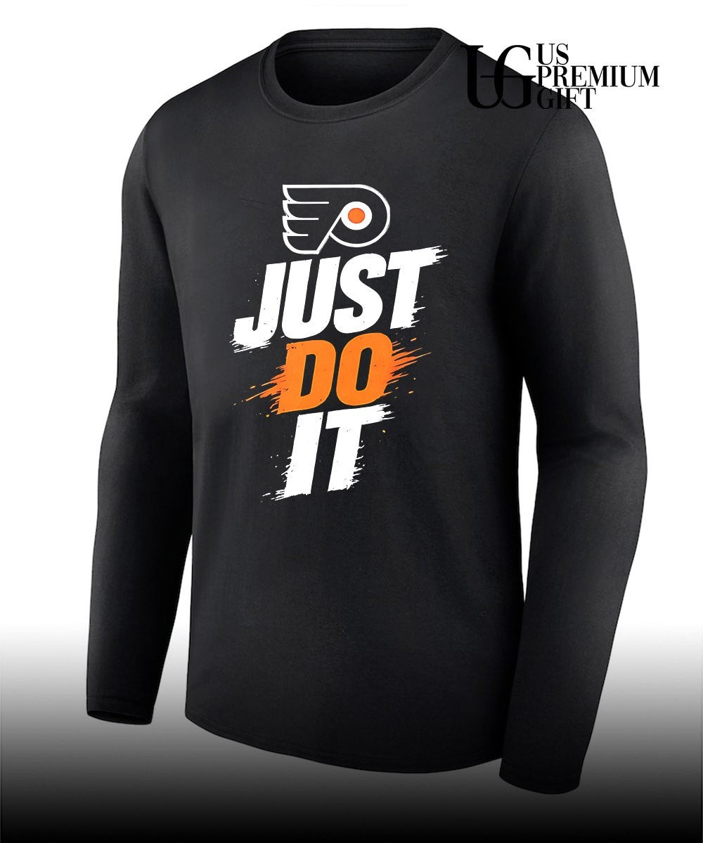 Philadelphia Flyers NHL Just Do It slogan shirt