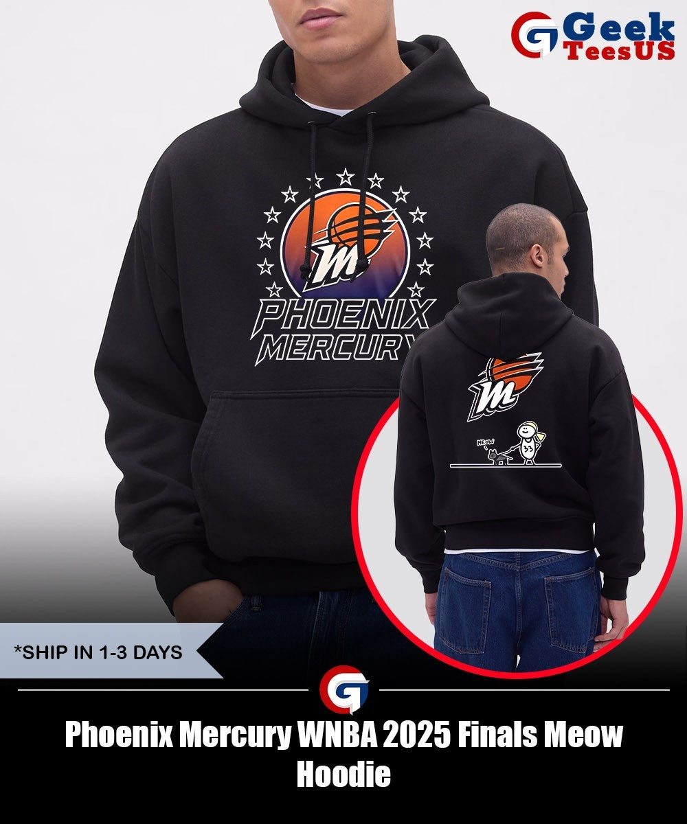 Phoenix Mercury WNBA 2025 Finals Meow shirt