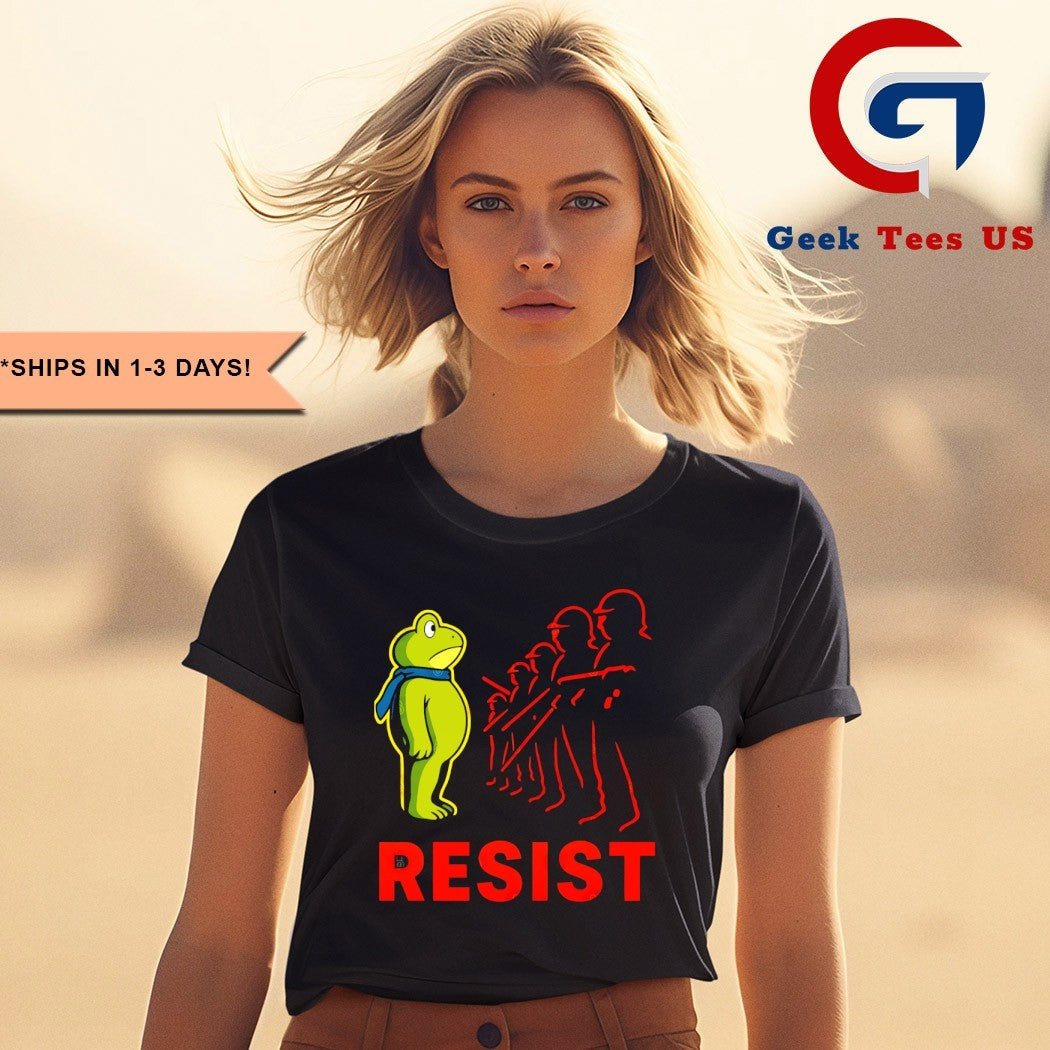 Portland Frog Protest Resist 2025 shirt