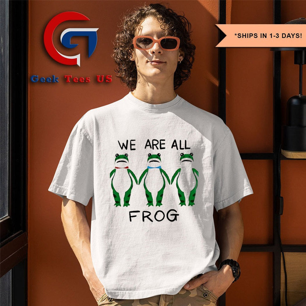Portland frog we are all frog shirt