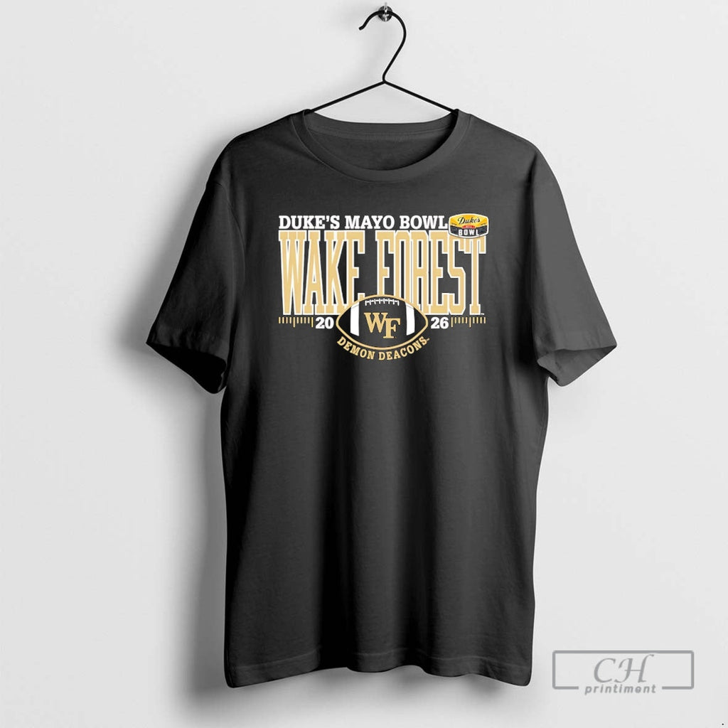 Premium Wake Forest Demon Deacons Football 2026 Dukes Mayo Bowl Bound Christmas Shirt Sweater