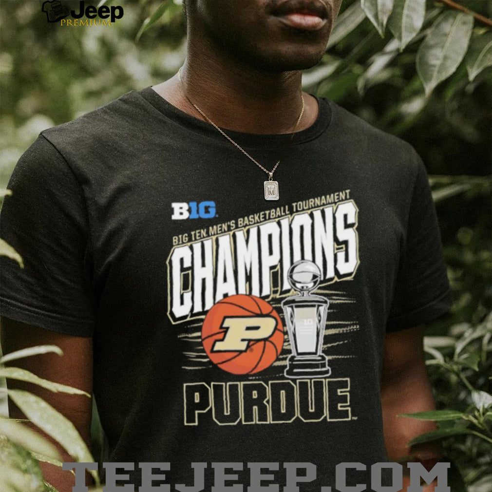 Purdue Boilermakers Big Ten Men’s Basketball Tournament Champions T Shirt