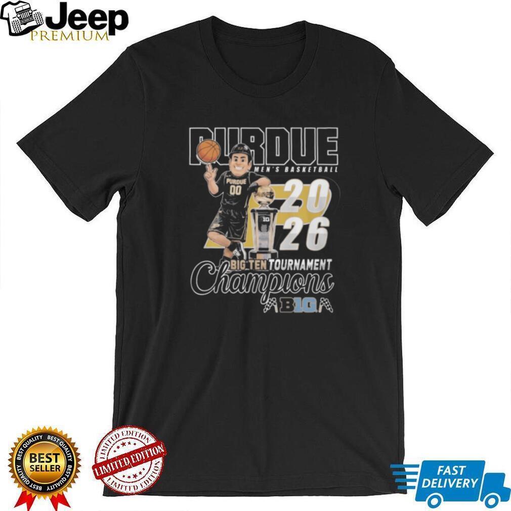 Purdue Men’s Basketball Big Ten Tournament Champions 2026 T Shirt