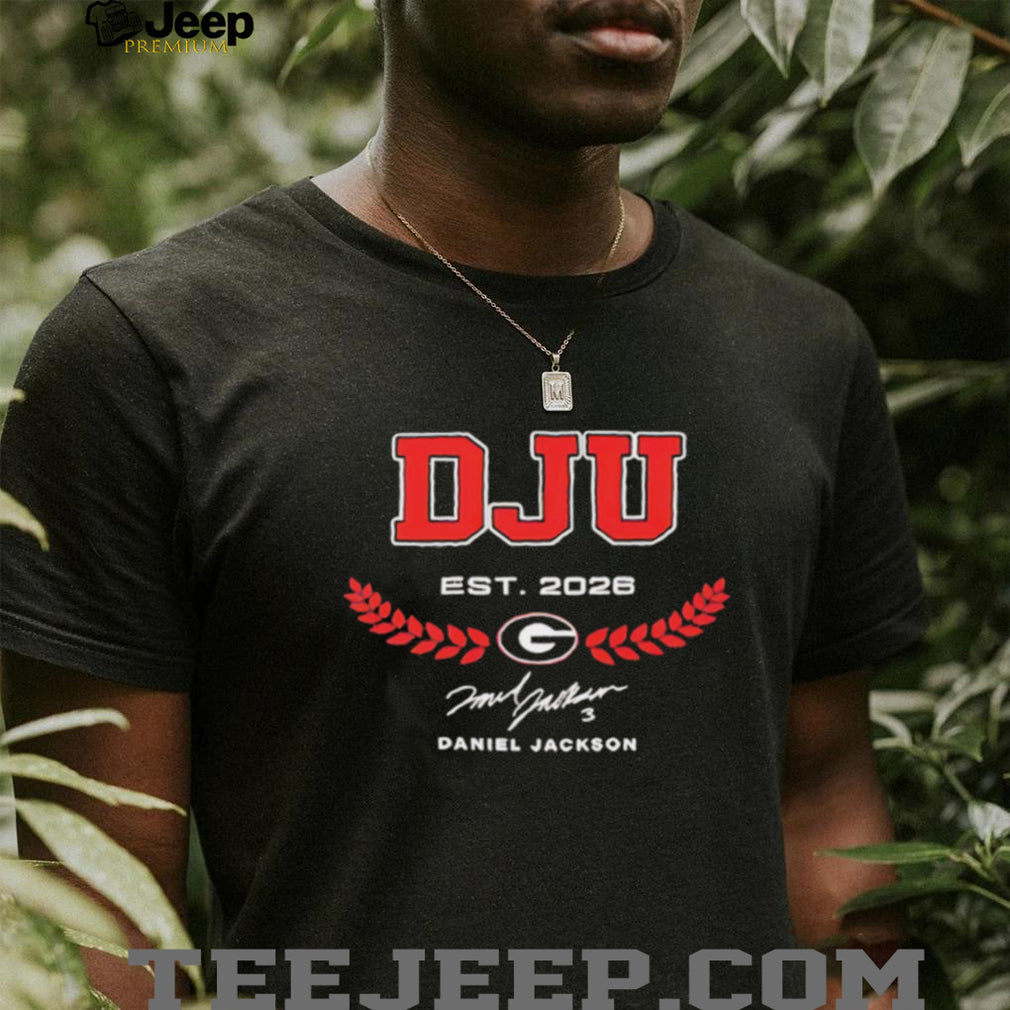 DJU Daniel Jackson Georgia Baseball signature shirt