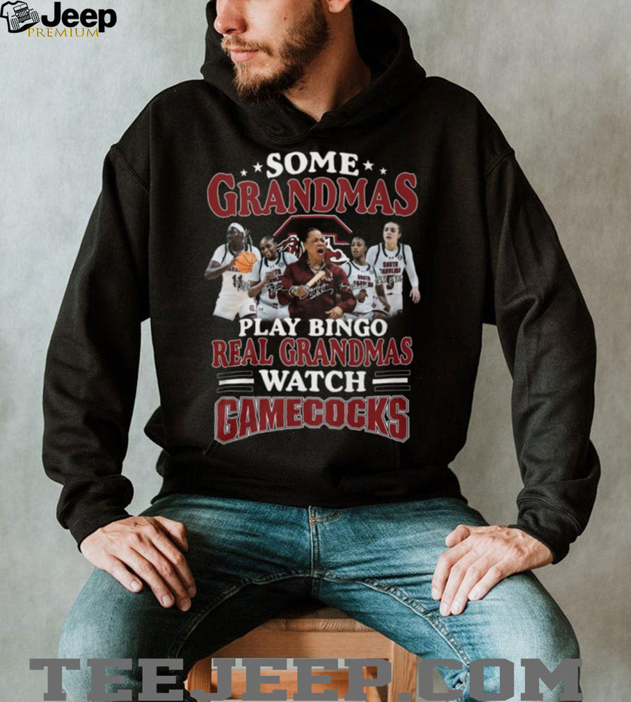 Real Grandmas Watch South Carolina Gamecocks Women’s Basketball Shirt