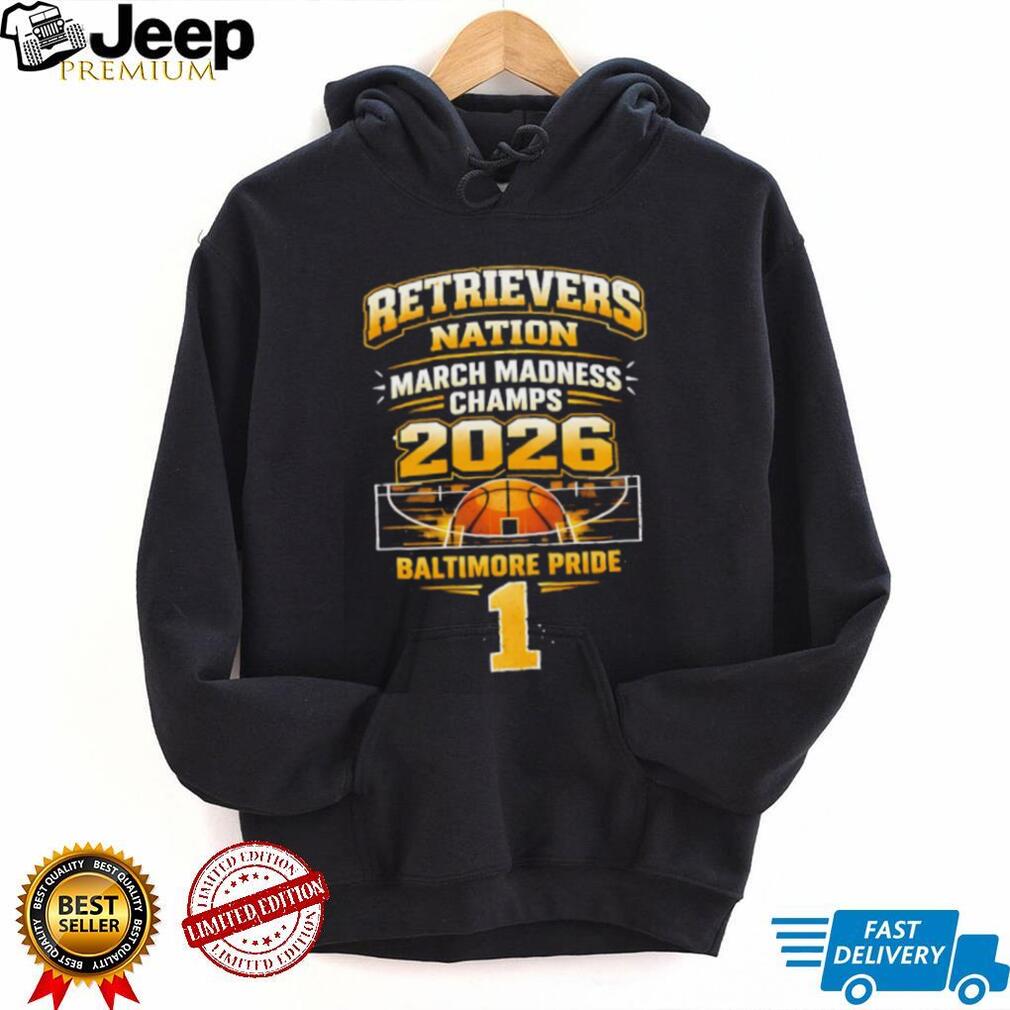 Retrievers Nation March Madness 2026 Baltimore Pride Basketball T shirt