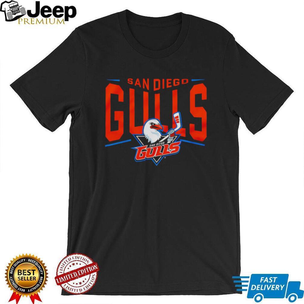 San Diego Gulls Hockey Vintage Sports Team Logo Retro Fan Apparel Men Women T Shirt