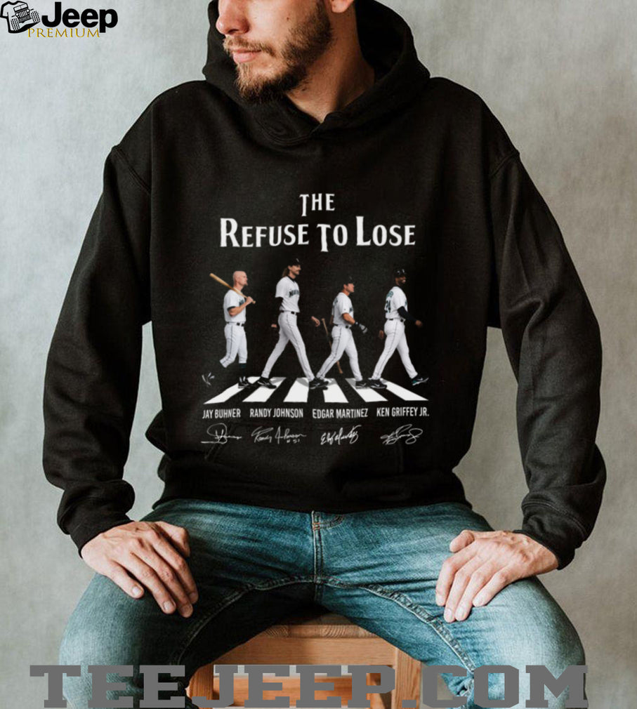 Seattle Mariners Refuse To Lose Baseball Team Iconic Stars Vintage Retro Fan Men Shirt