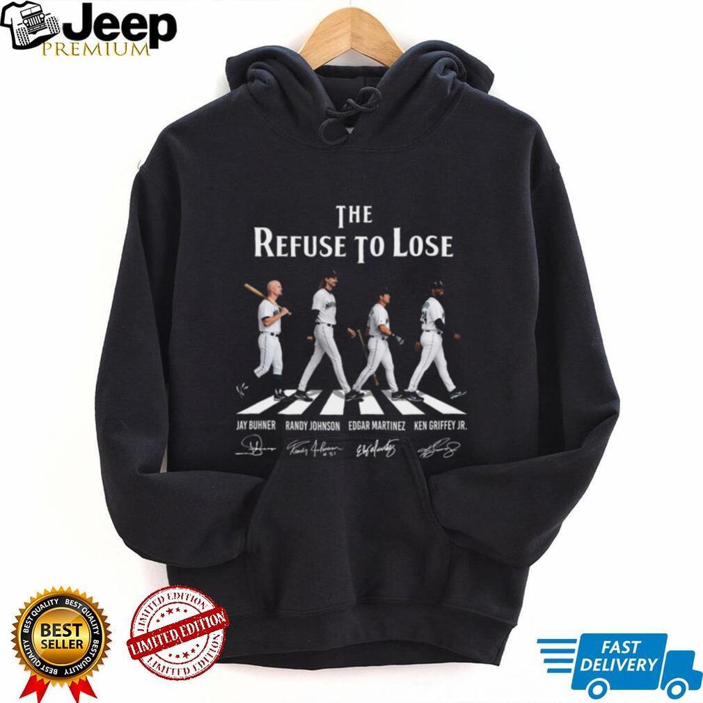 Seattle Mariners Refuse To Lose Baseball Team Iconic Stars Vintage Retro Fan Men Shirt