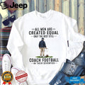 Senior Men Coach Football In Their Seventies Coach Gift Shirt