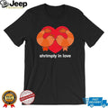 Shrimply in Love Couple shrimp pun valentines shirt