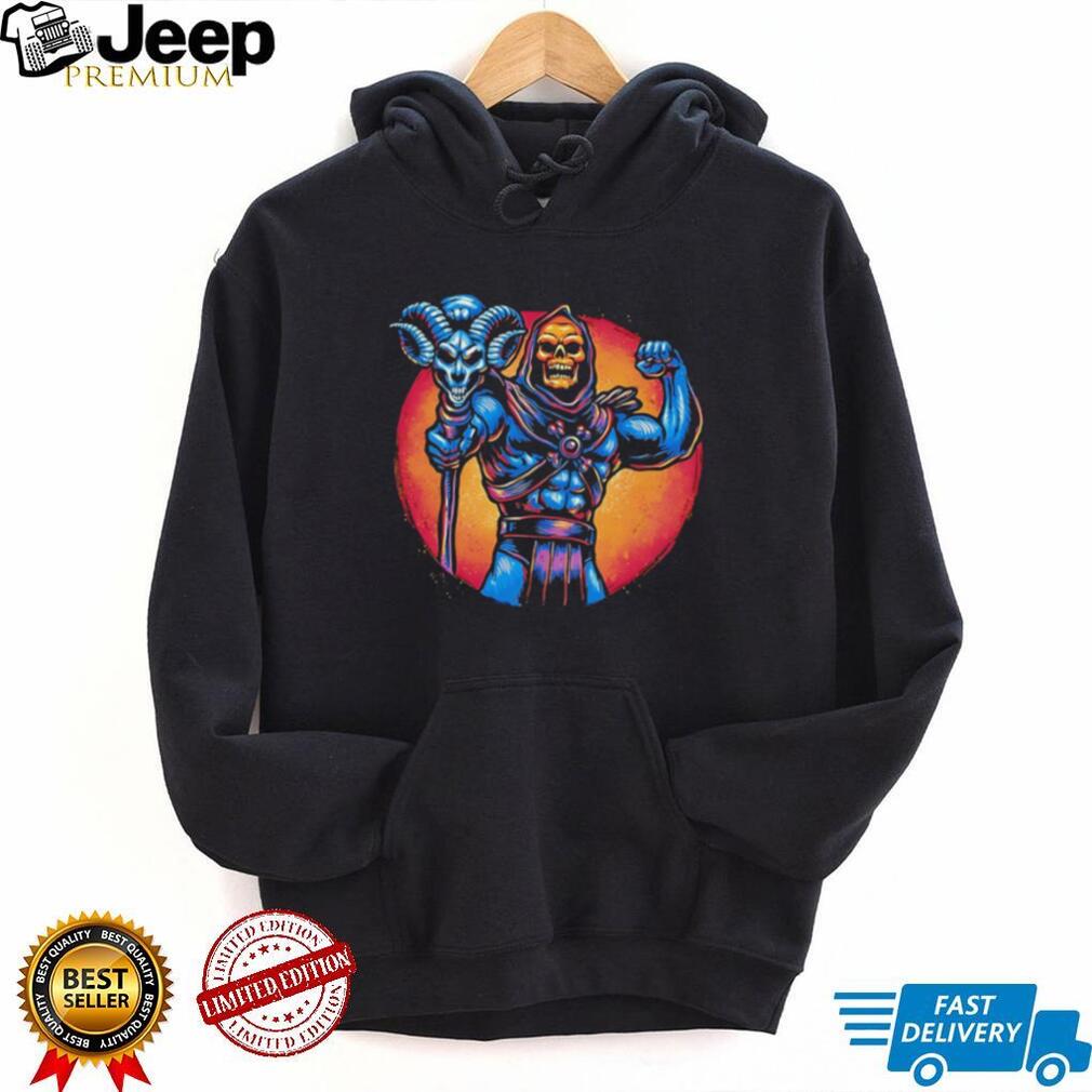 Skeletor Masters of the Universe Muscles Retro Villian T Shirt