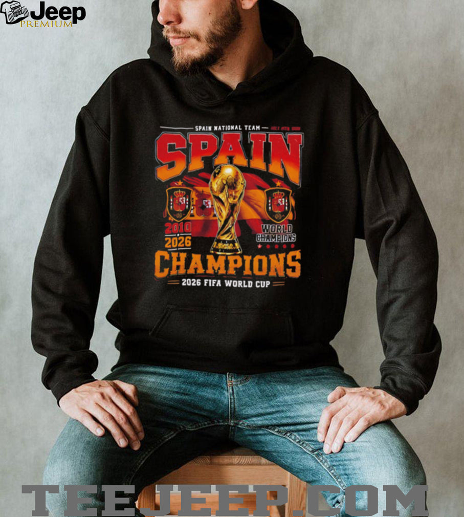 Spain World Champions World Cup 2026 shirt
