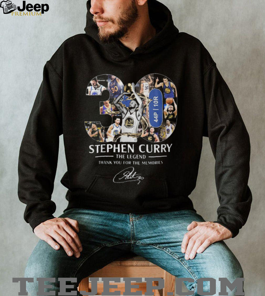 Stephen Curry The Legend 30 GSW Signature Career Memories Basketball T Shirt