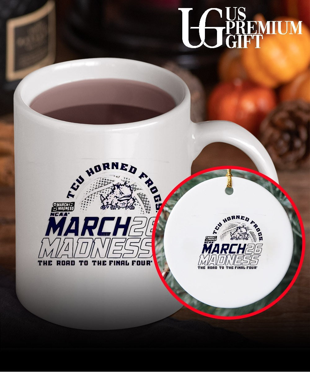 TCU Horned Frogs Basketball March Madness The Road To The Final Four 2026 shirt