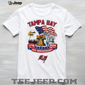 Tampa Bay Buccaneers USA 250th Anniversary Semiquincentennial Custom Jersey T Shirt