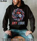 Tampa Bay Sports In My DNA DNA Helix Buccaneers Rays Lightning T Shirt