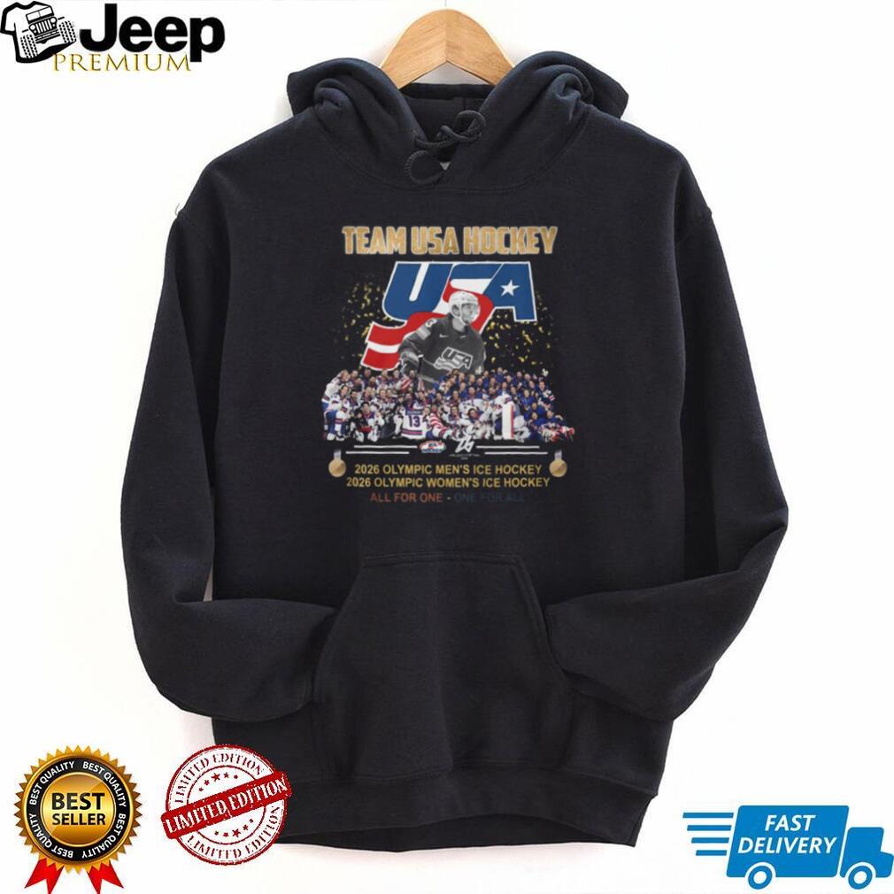Team USA Hockey 2026 Olympic Champions Men’s & Women’s Gold Medal T Shirt