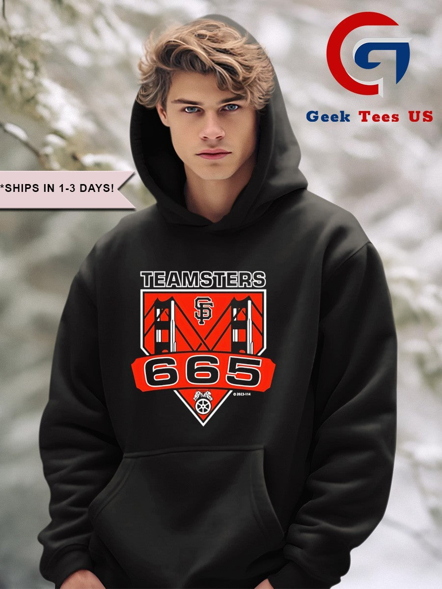 Teamsters Local 665 San Francisco Bridge graphic shirt
