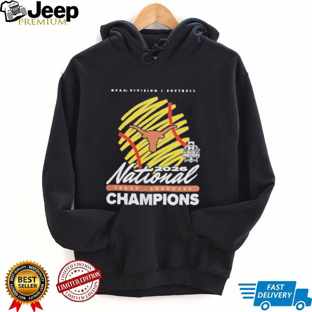 Texas Longhorns 2026 NCAA Softball Women’s College World Series Champions Clutch Player shirt