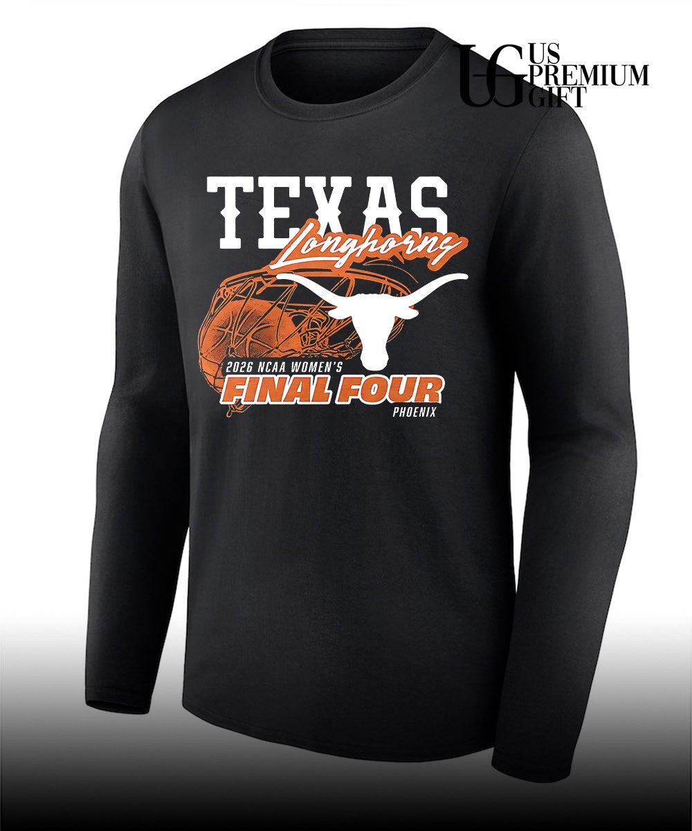 Texas Longhorns 2026 NCAA Women’s Final Four shirt