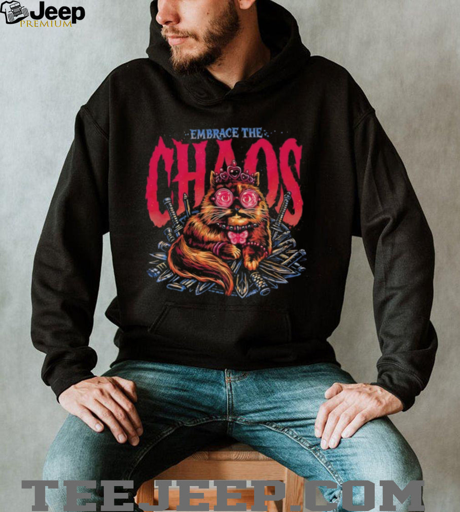 The Cat and the Chaos Princess Donut from Dungeon Crawler Carl Embrace the chaos shirt