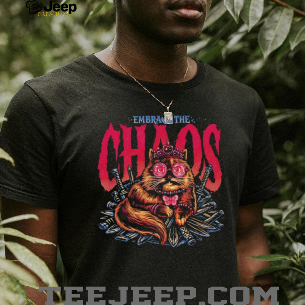 The Cat and the Chaos Princess Donut from Dungeon Crawler Carl Embrace the chaos shirt