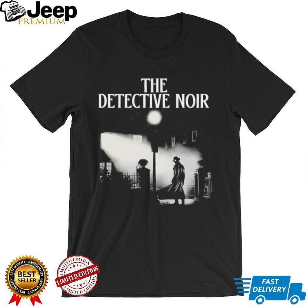 The Detective Noir Mysterious Street Silhouette Graphic T Shirt
