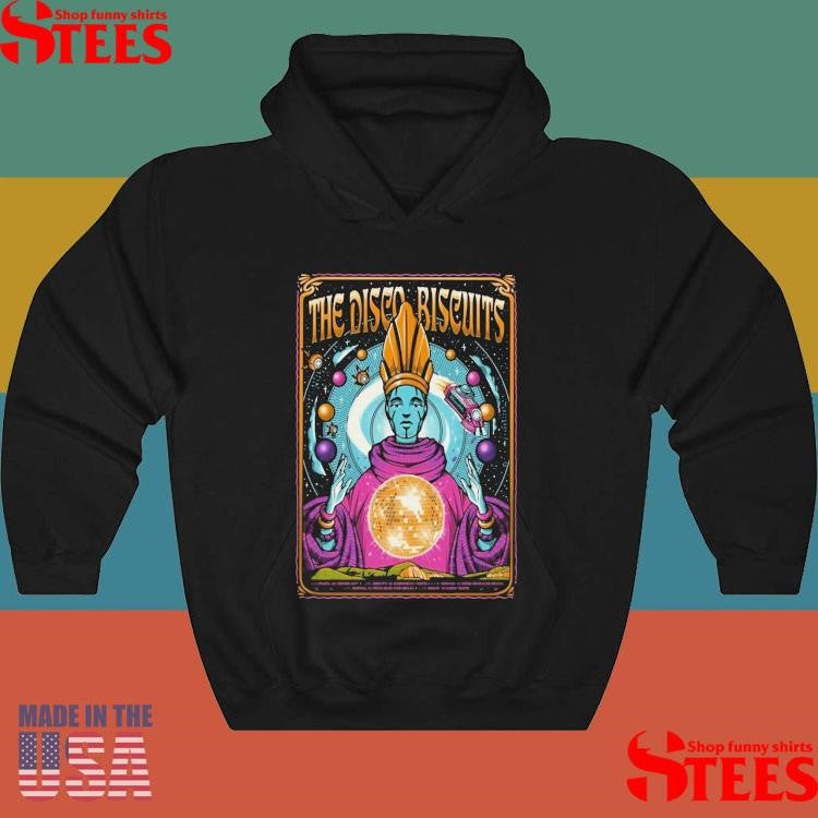 The Disco Biscuits Celebrating 30 Years 2025 Tour On June 2025 The Space Wizard Art And Tour Dates T-shirt