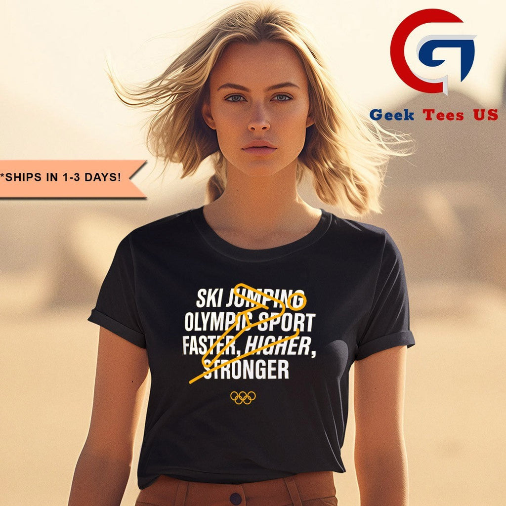 The Olympic Collection Ski Jumping 2025 shirt