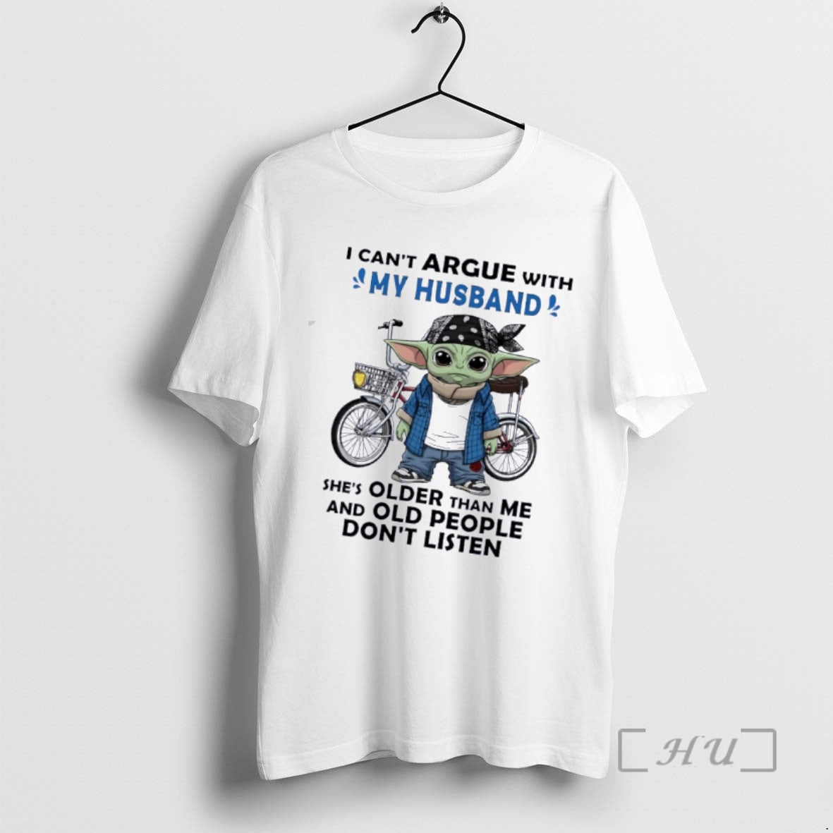 Trending Baby Yoda I Cant Argue With My Husband Shes Older Than Me And Old T-Shirts, Hoodie, Sweatshirt | PrintLoopCo.com