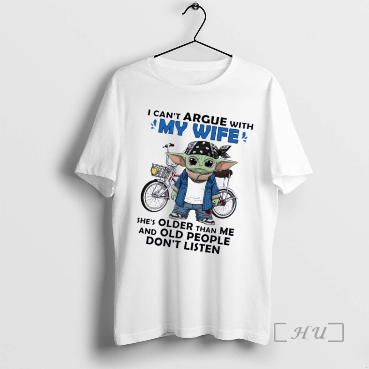 Trending Baby Yoda I Cant Argue With My Wife Shes Older Than Me And Old T-Shirts, Hoodie, Sweatshirt | PrintLoopCo.com