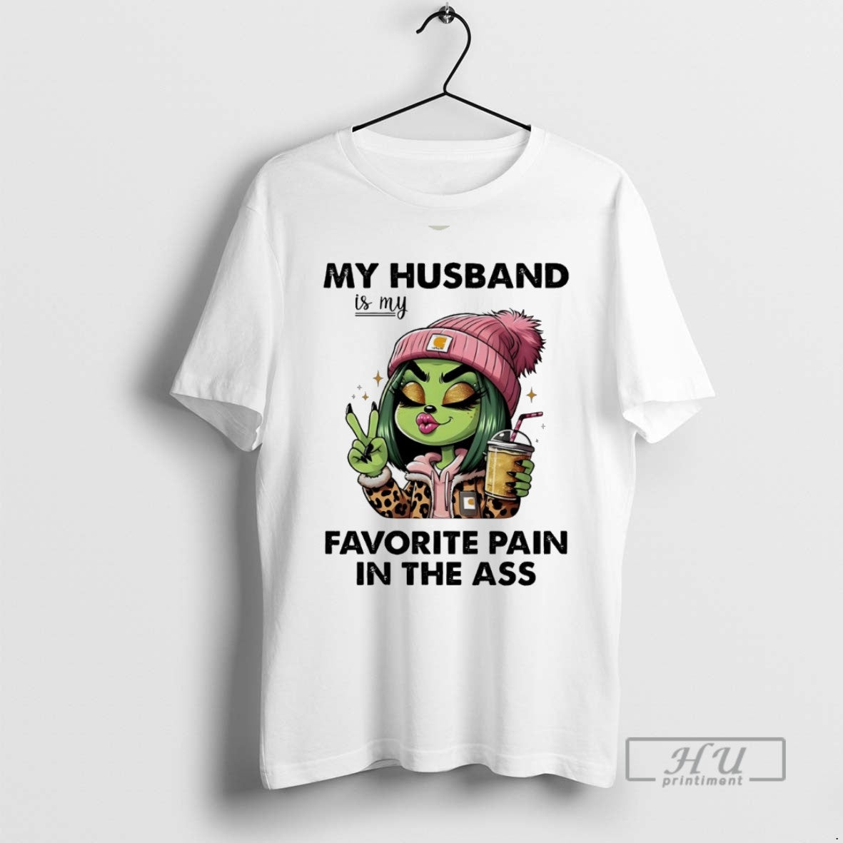 Trending Grinch My Husband Is My Favorite Pain In The Ass White T Shirt - clothing by PrintLoopCo.com