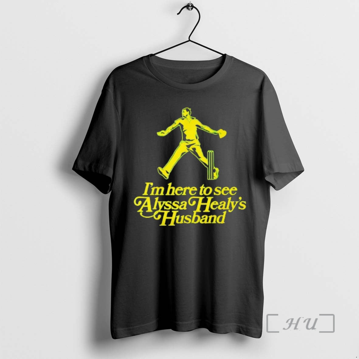 Trending Im Here To See Alyssa Healys Husband Graphic T-Shirts, Hoodie, Sweatshirt | PrintLoopCo.com