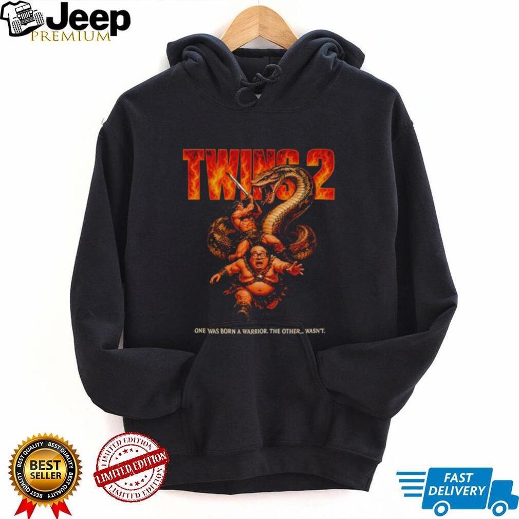 Twins 2 one was born a warrior the other wasn’t shirt