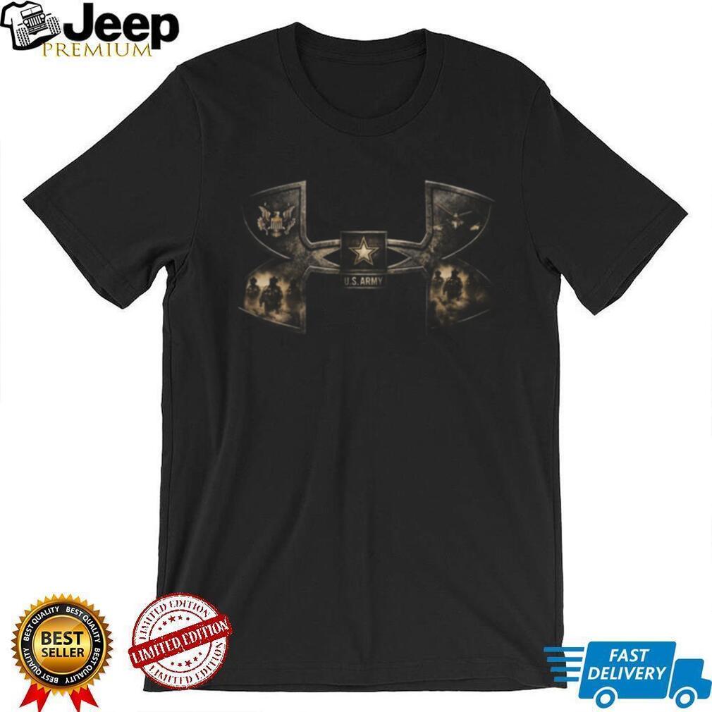 U.S. Army Military Logo Tactical Soldiers Shield Graphic T Shirt