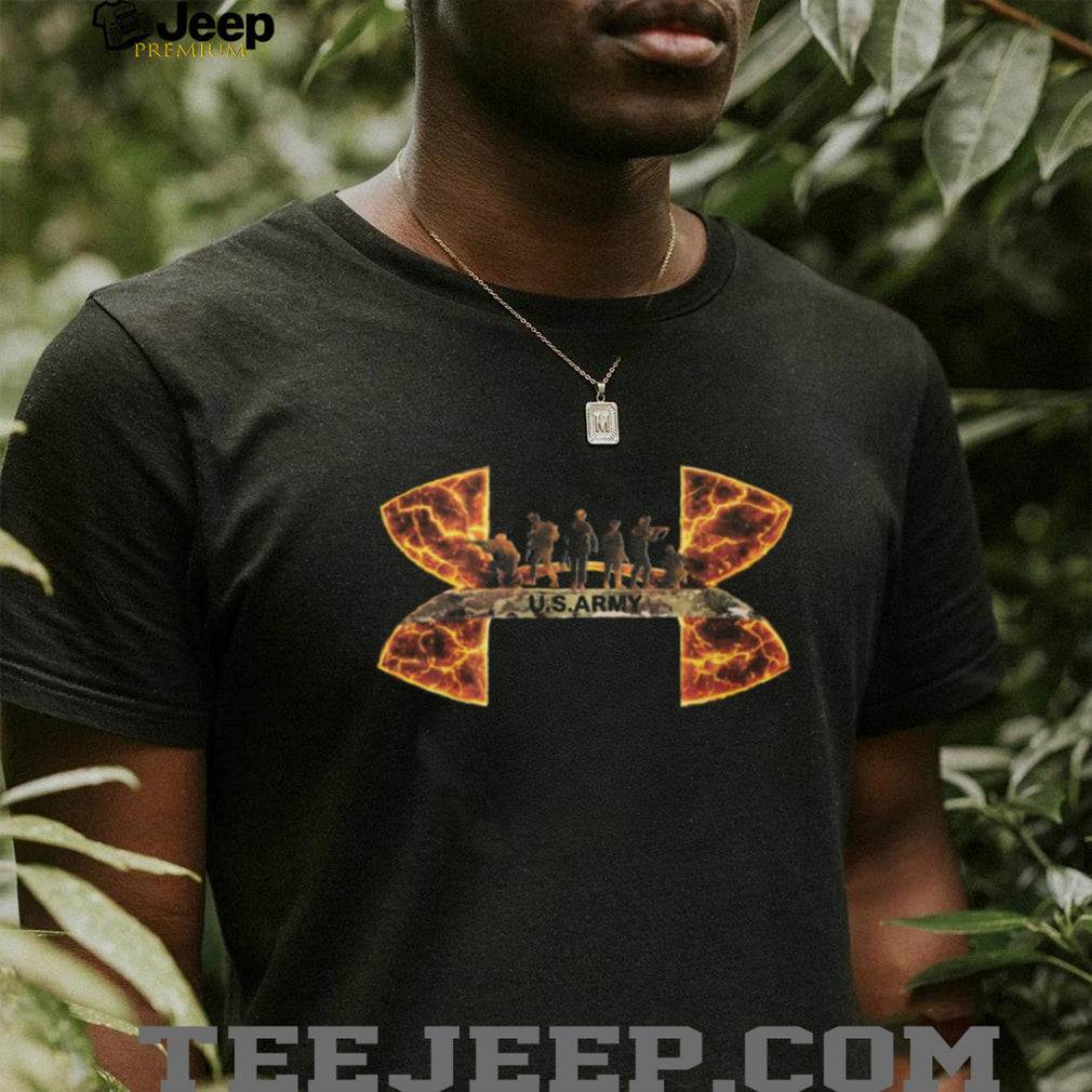 U.S. Army Soldiers Silhouette Lava Logo Tactical T Shirt