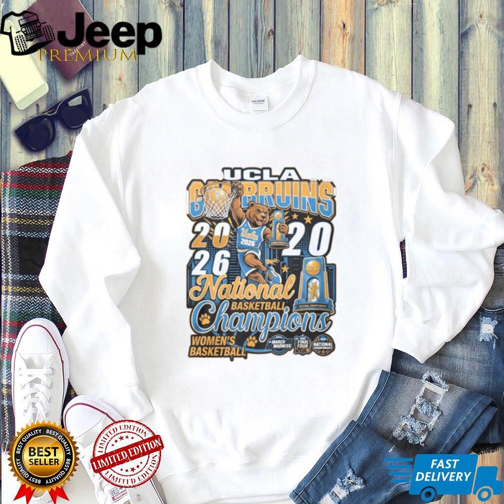 UCLA Bruins 2026 NCAA Women’s Basketball National Champions T Shirt