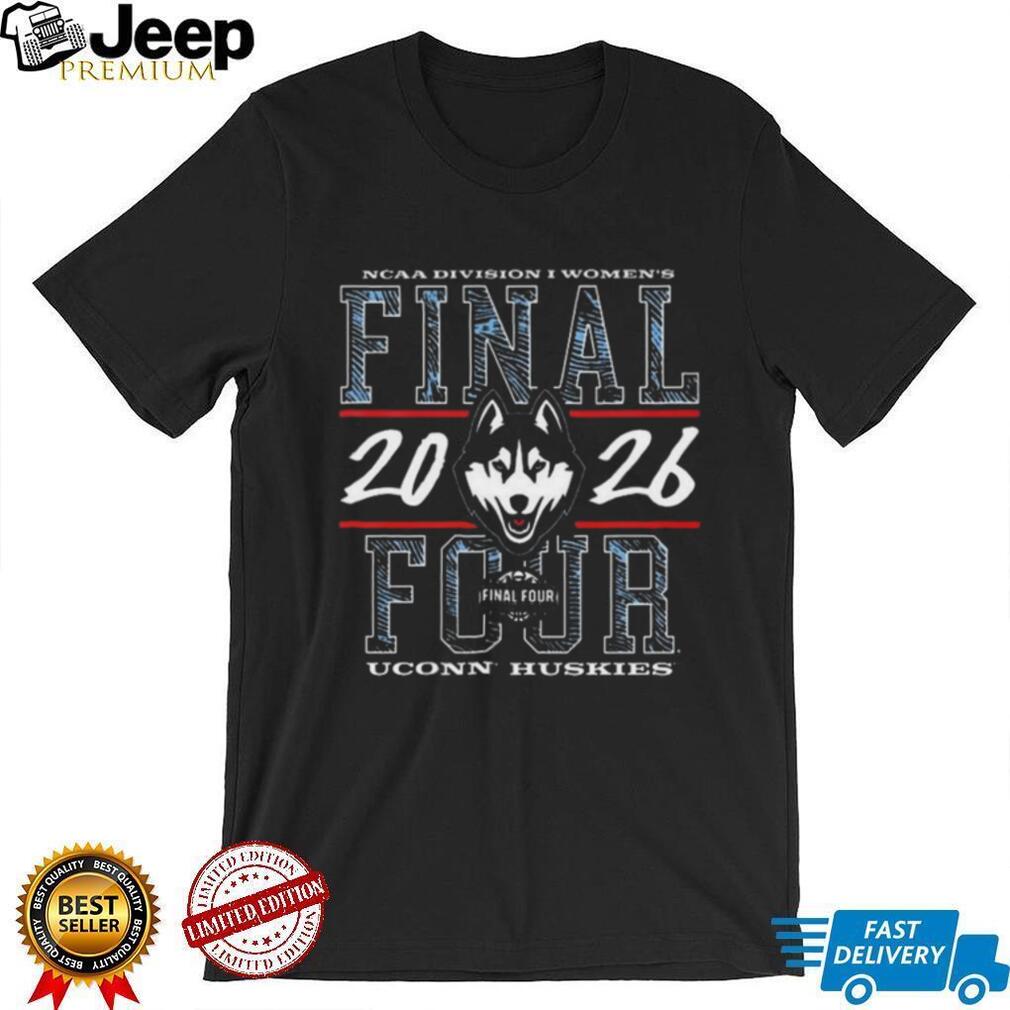 UConn Huskies 2026 NCAA Women’s Final Four Logo T Shirt