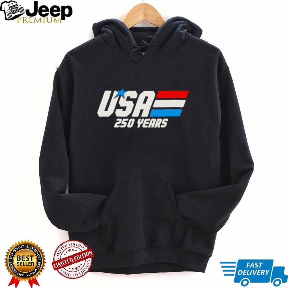 USA 250 years Racing logo shirt