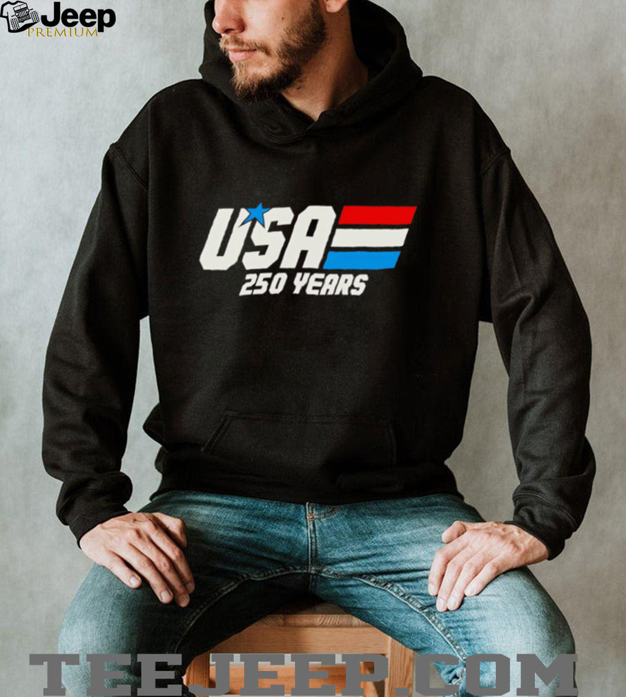 USA 250 years Racing logo shirt