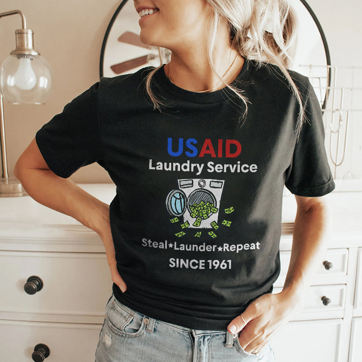 USAID Laundry Service Steal Launder Repeat Since 1961 Shirt